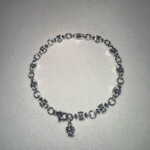 Stainless Steel Cross Charm Bracelet